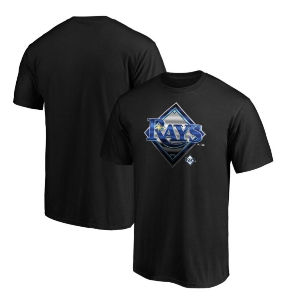 Tampa Bay Rays Fanatics Midnight Mascot T-Shirt Black Men's Size Large